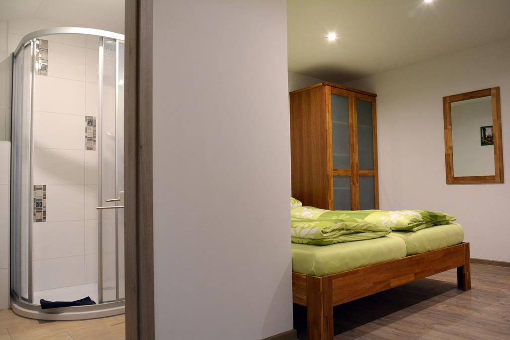 Pension Zum Hirsch Göda Chambre photo