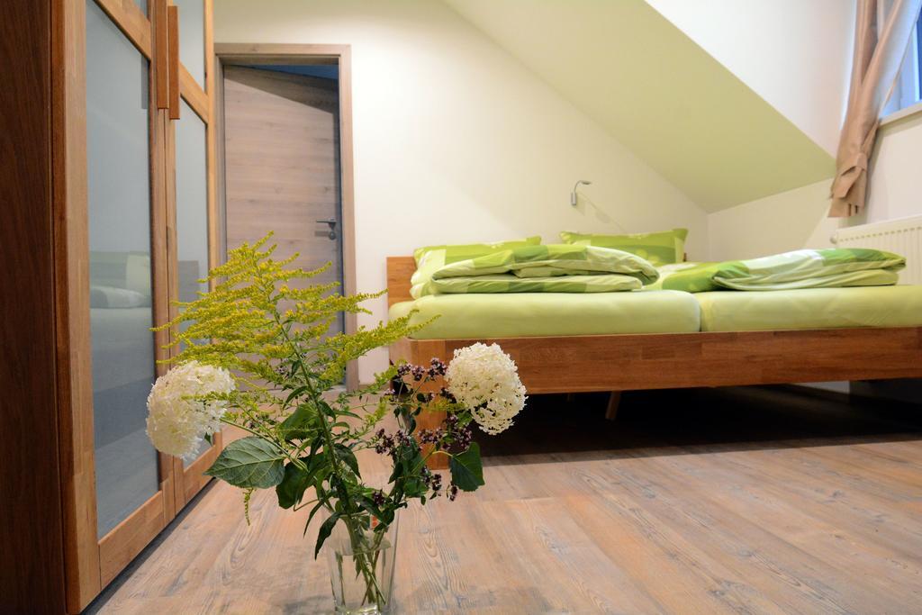 Pension Zum Hirsch Göda Chambre photo