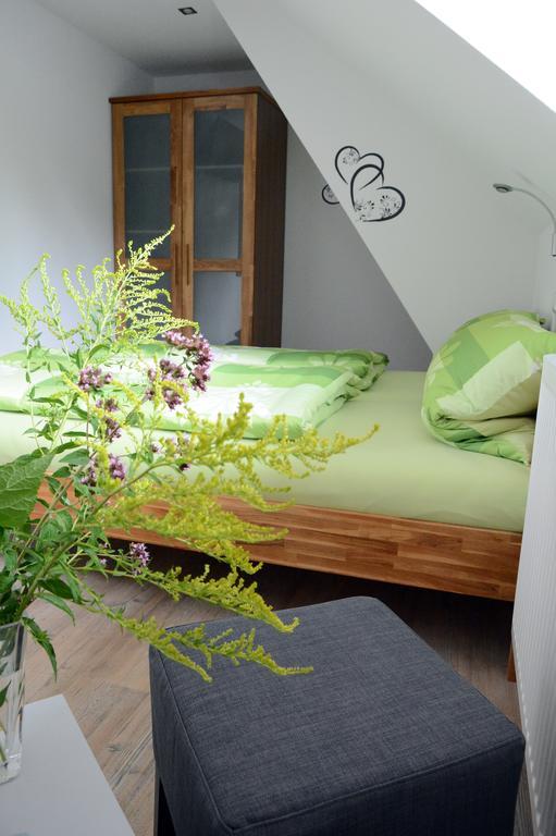 Pension Zum Hirsch Göda Chambre photo