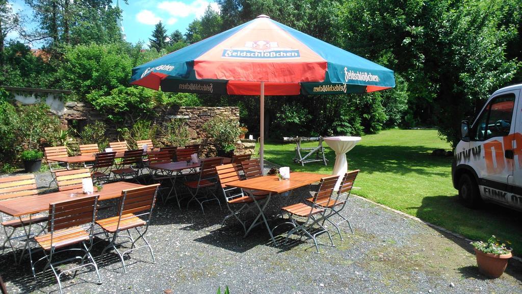 Pension Zum Hirsch Göda Extérieur photo