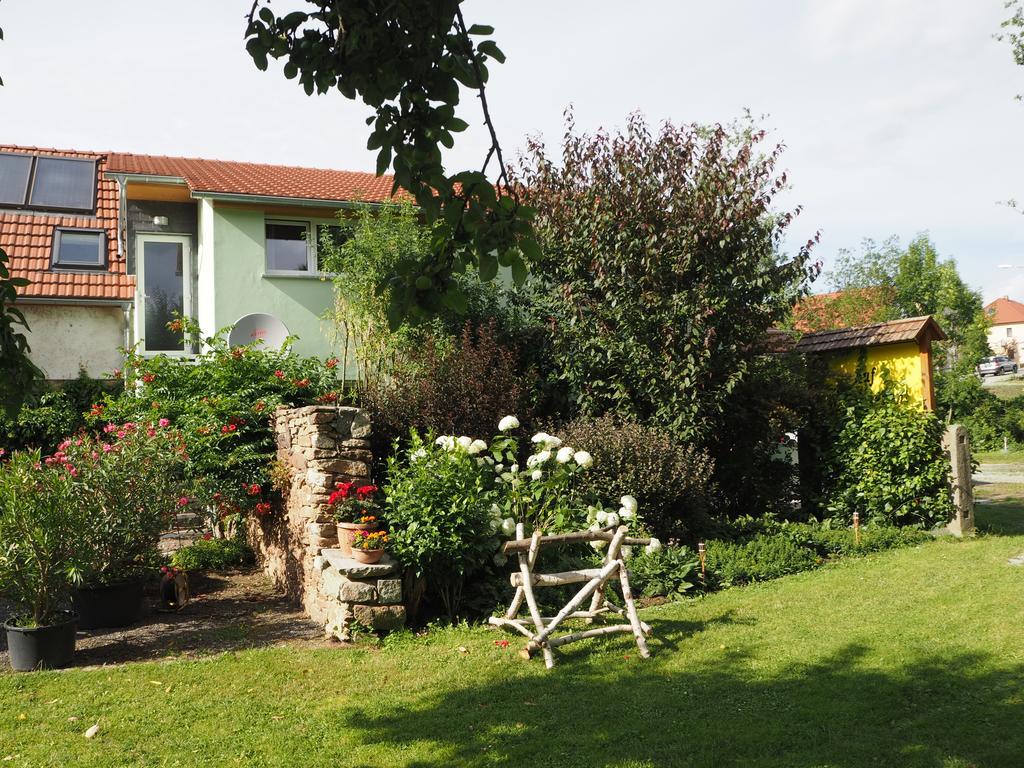Pension Zum Hirsch Göda Extérieur photo